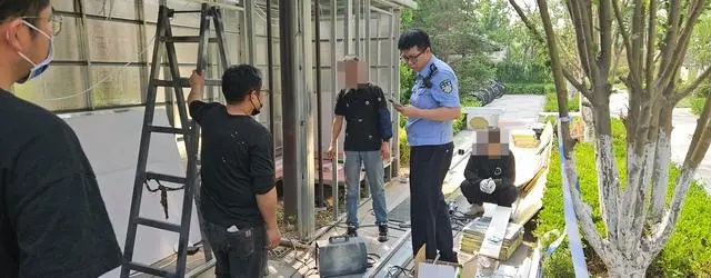 北京石景山一男子无证违规动火电焊被行政拘留